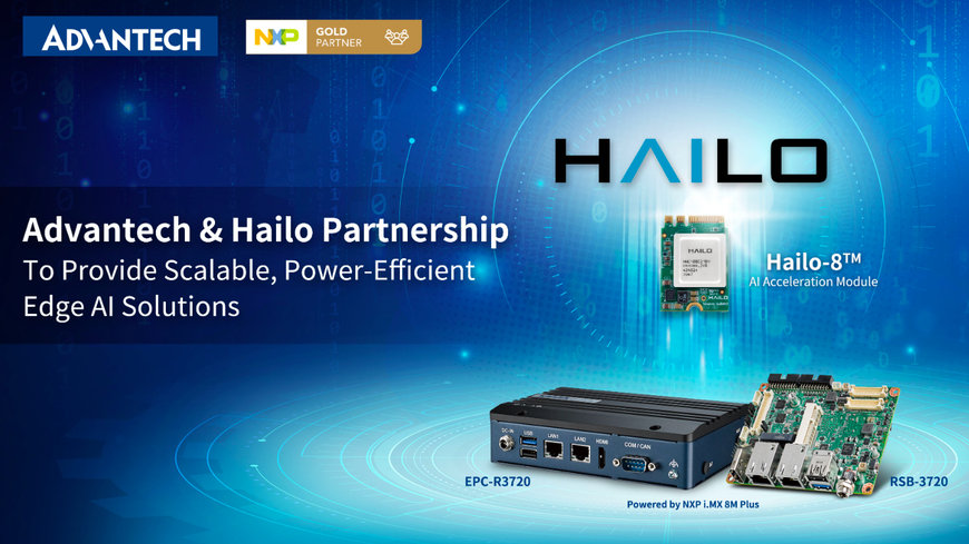 Advantech and Hailo collaborate to provide scalable AI solutions
